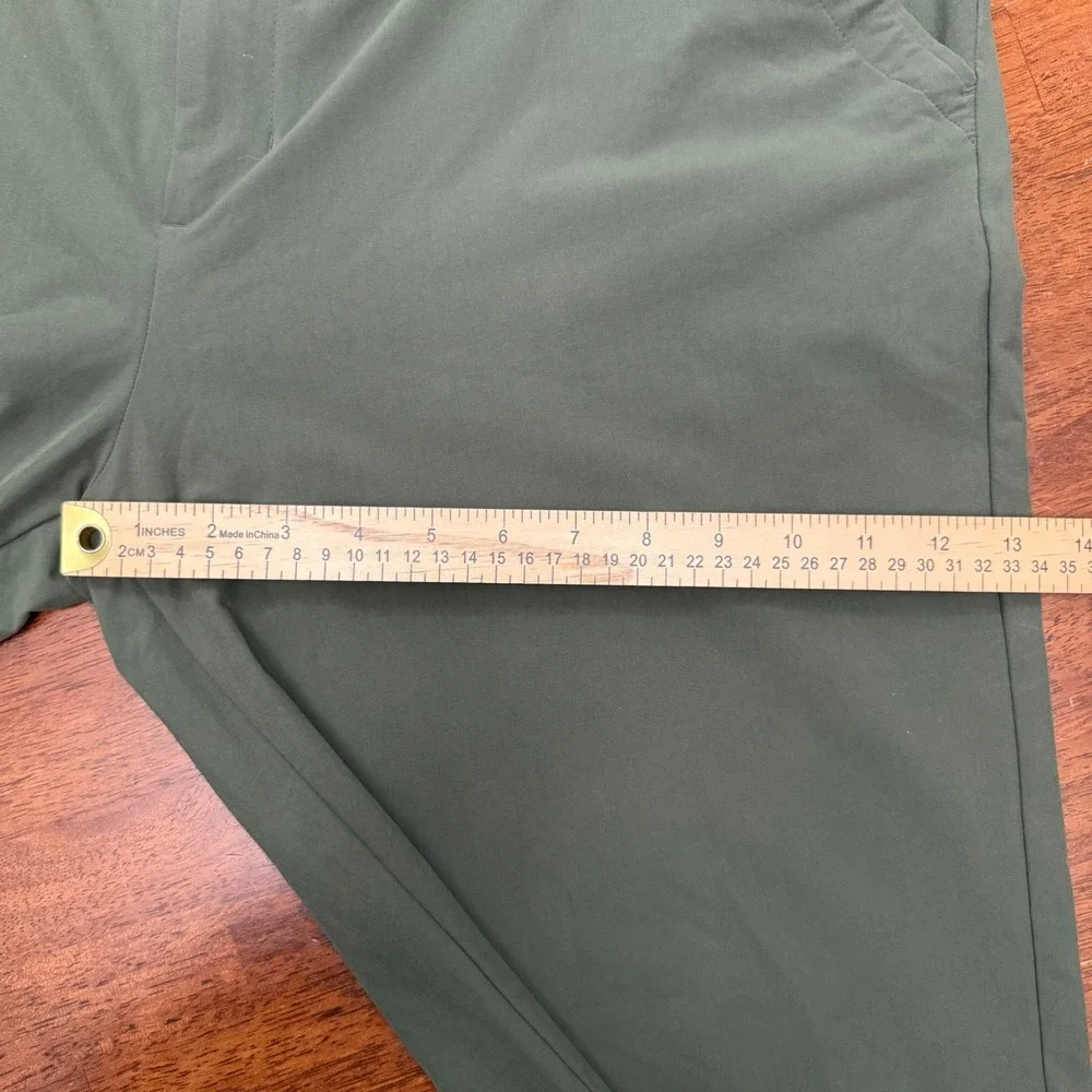 Rohan Riviera Trousers Mens 40R Green Insect Shield UPF 40+ Hiking Travel Pants